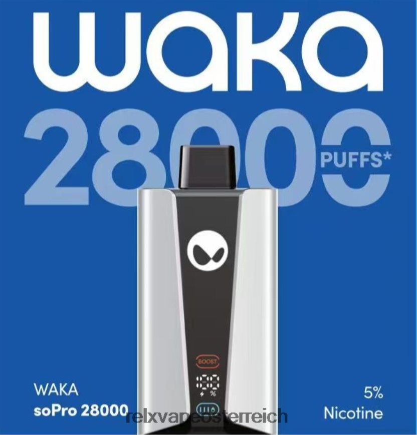 RELX WAKA SoPro 28000 | TRZ8DX31 ‎RELX E-Zigarette Österreich Multi-Geschmack