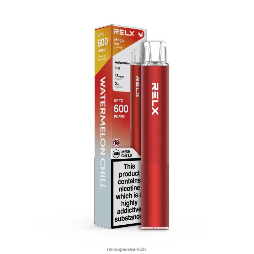 RELX MagicGo ga600 Wassermelonenkühlung 404J4Z45 - RELX Vape Anleitung