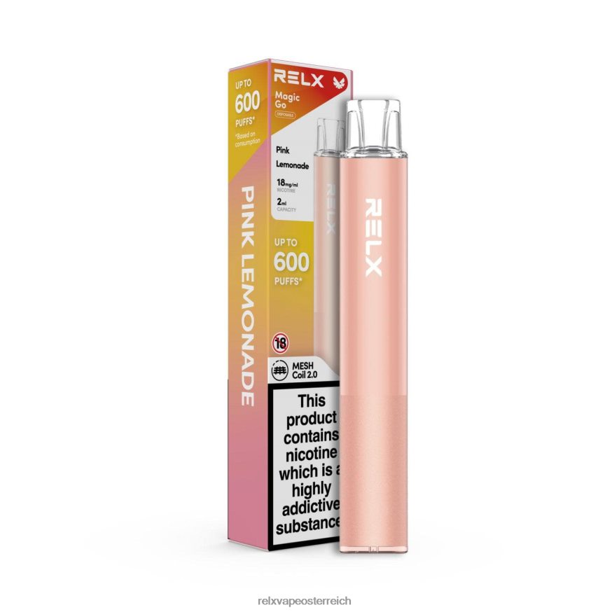 RELX MagicGo ga600 pinke Limonade 404J4Z44 - RELX Wien