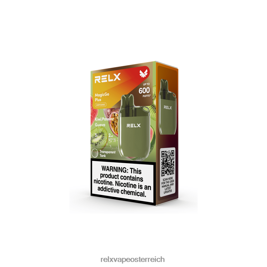 RELX MagicGo plus sa600 Kiwi-Leidenschafts-Guave 404J4Z54 - RELX Wien