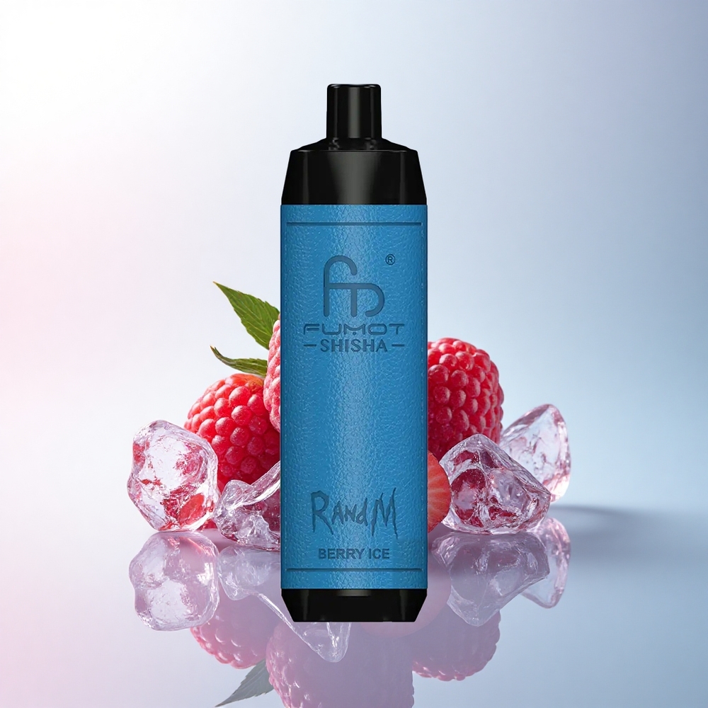 RandM Fumot Shisha 10000 Puffs Beeren-Eis mit 0,5% Nikotin und 850 mAh