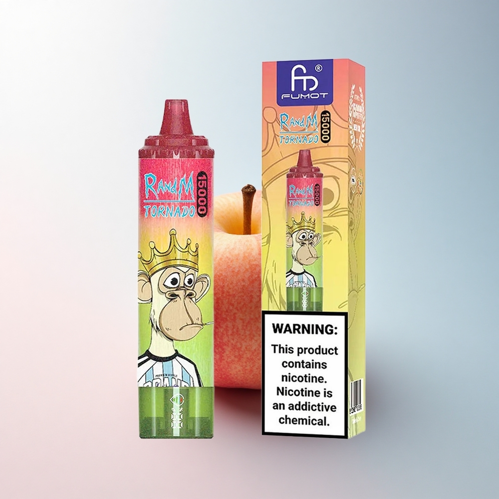 RandM Fumot Tornado 15000 Puffs Apfel Pfirsich Birne 25ml 850mAh
