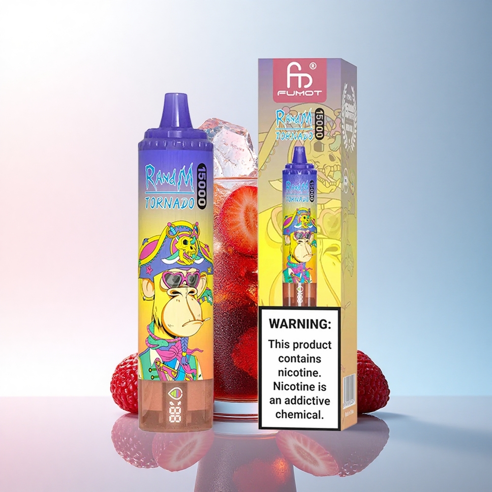RandM Fumot Tornado 15000 Puffs Cola Eis 25ml 850mAh Mesh