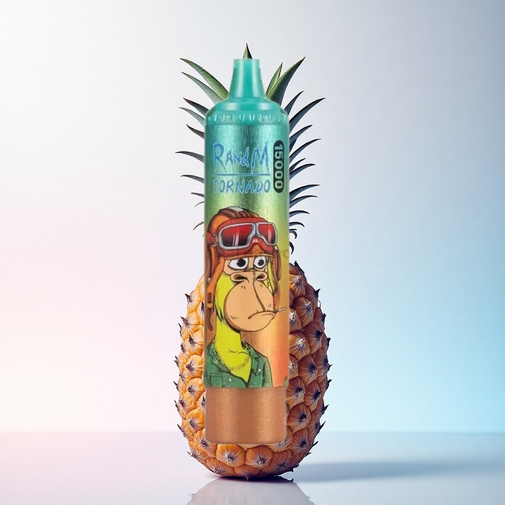 RandM Fumot Tornado 15000 Puffs Gekühlte Ananas 25ml 5% Nikotin