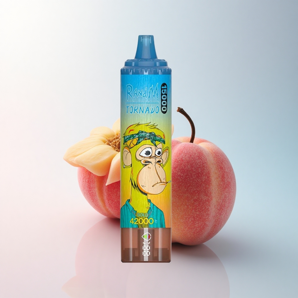 RandM Fumot Tornado 15000 Puffs Pfirsich-Mango 25ml 850mAh Mesh