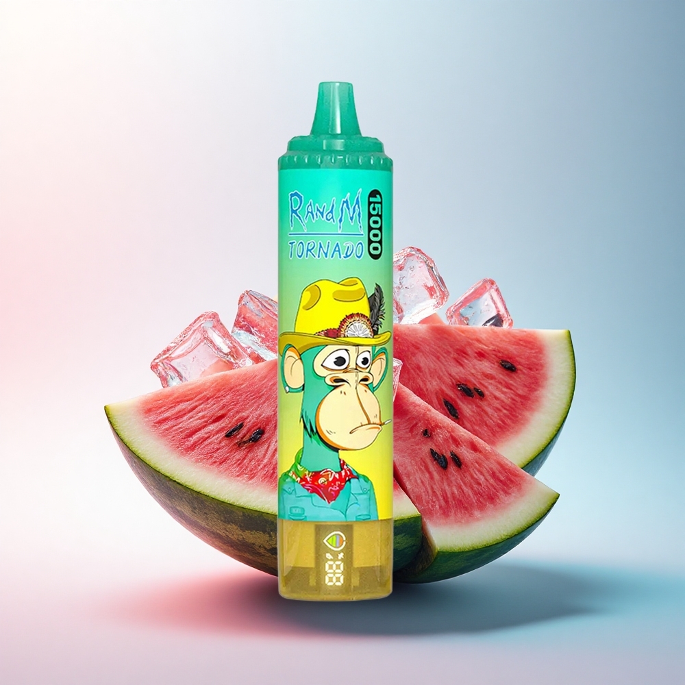 RandM Fumot Tornado 15000 Puffs Wassermelone-Eis 25ml 850mAh Mesh