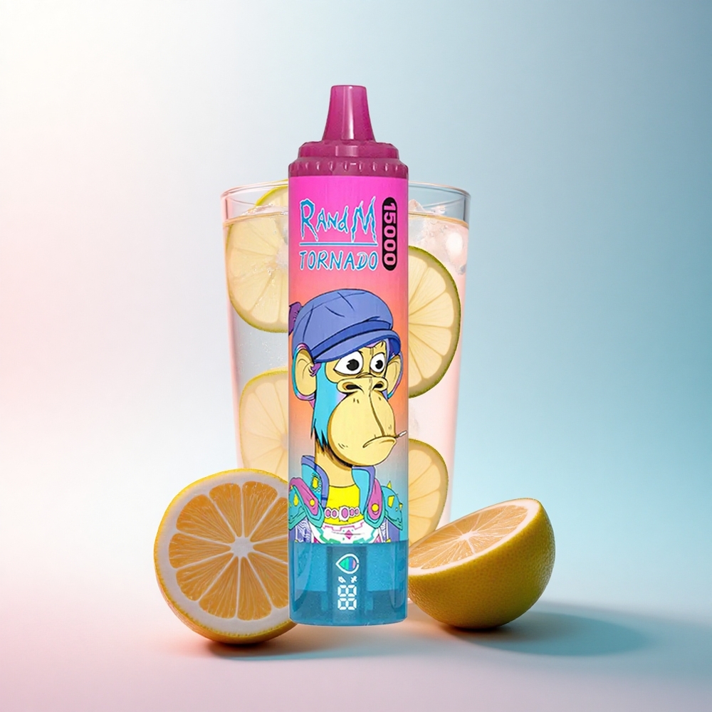 RandM Fumot Tornado 15000 Puffs Zitronenlimonade 25ml 850mAh Mesh
