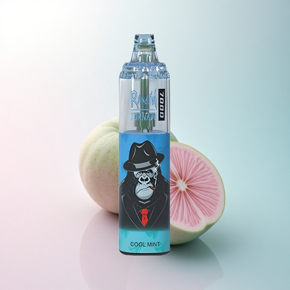 RandM Fumot Tornado 7000 Puffs Kühle Minze 850mAh Mesh Coil 14ML