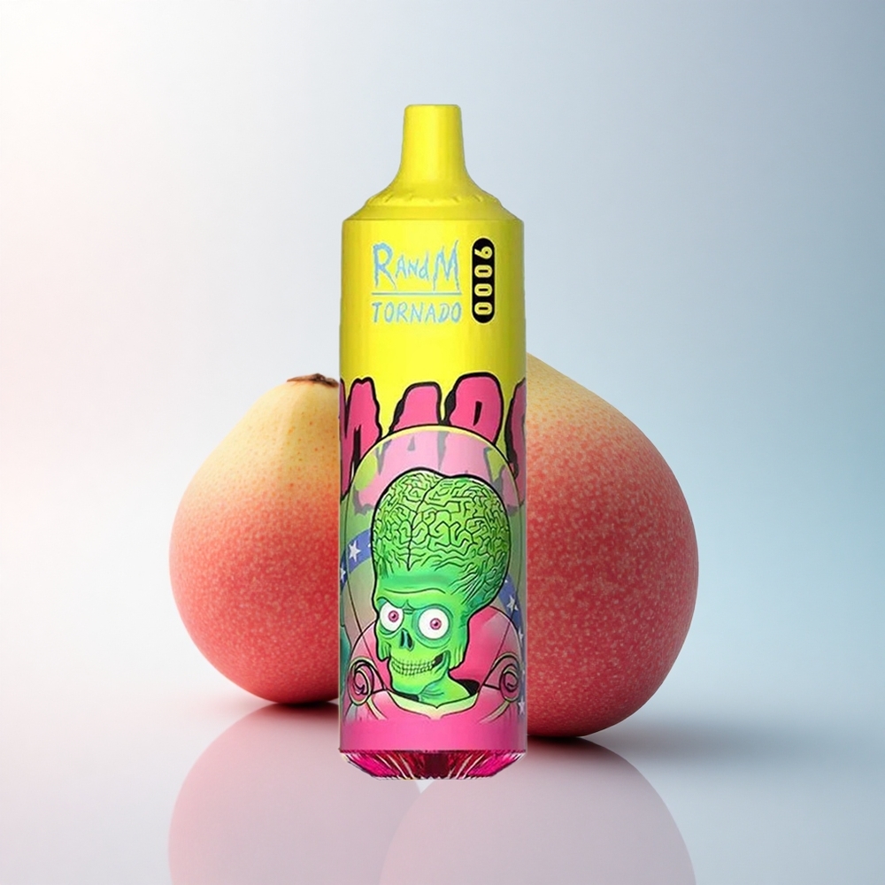 RandM Fumot Tornado 9000 Puffs Dreifach-Mango 18 mL Mesh
