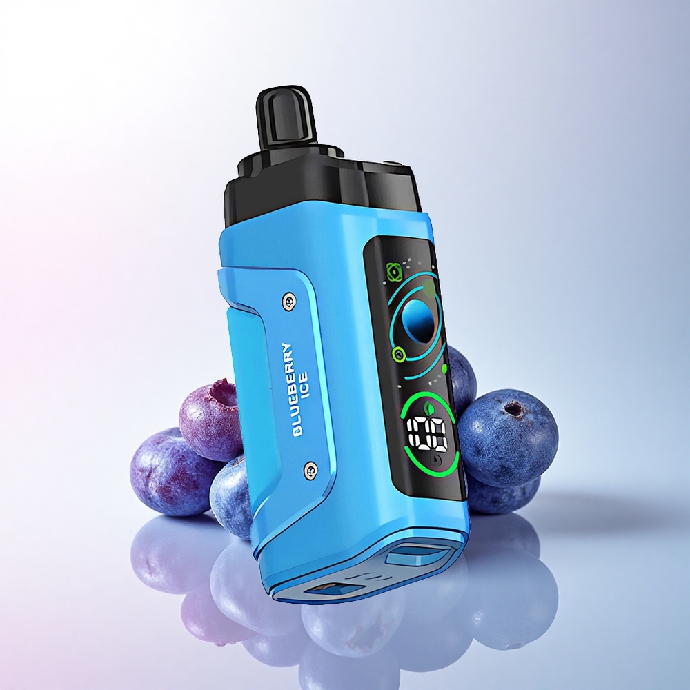 Razz Bar 45000 Puffs Blaubeereis mit 20 mg Nikotin und 650 mAh