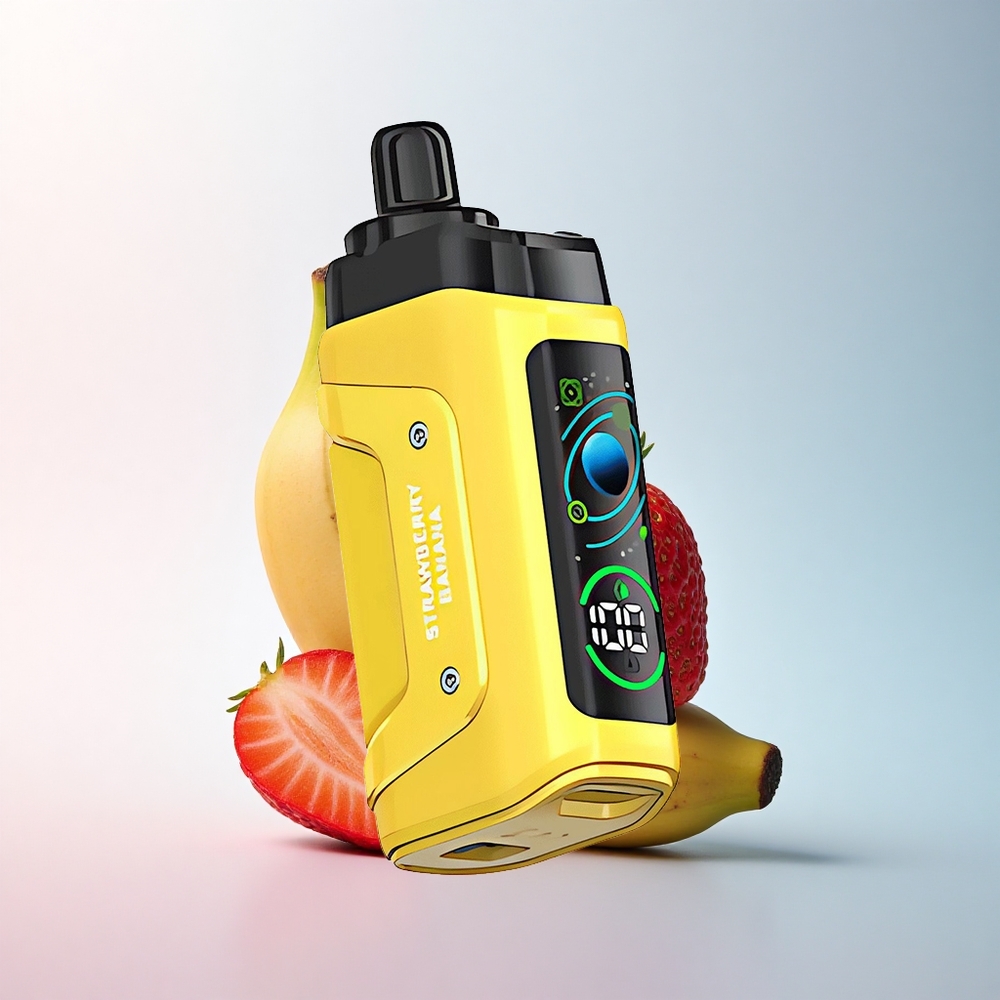 Razz Bar 45000 Puffs Erdbeer-Banane Typ-C 650 mAh Nikotin 20 mg/ml