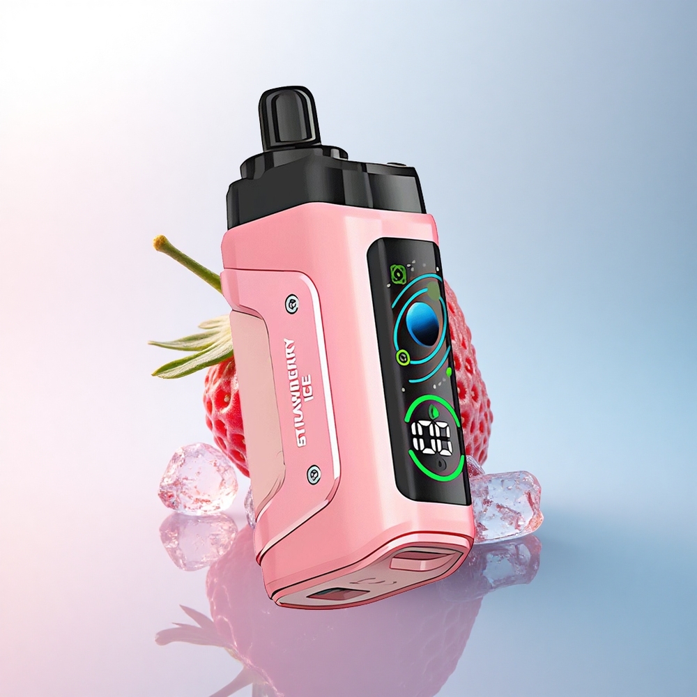 Razz Bar 45000 Puffs Erdbeer-Eis Typ-C 650mAh