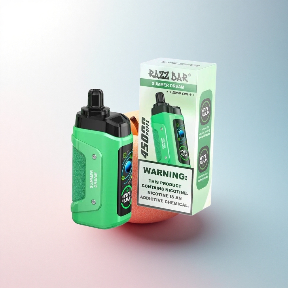 Razz Bar 45000 Puffs Sommer Traum 650mAh Typ-C Mesh