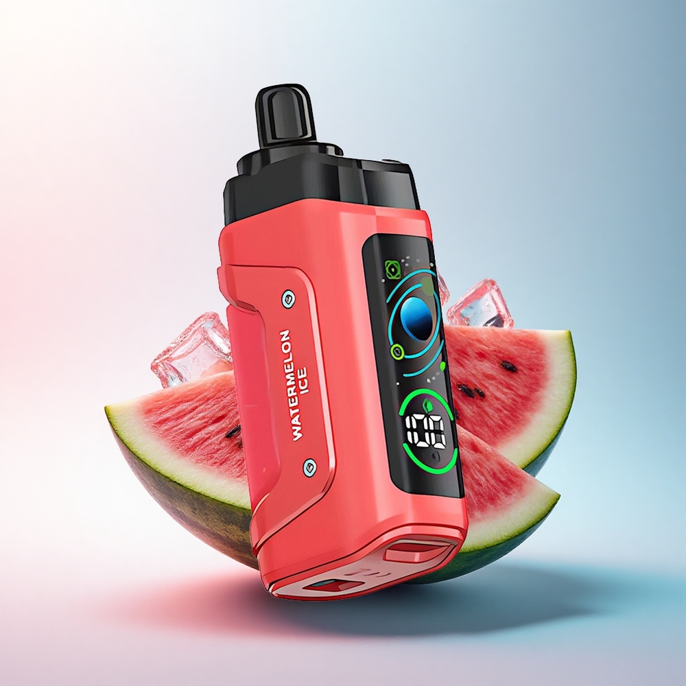 Razz Bar 45000 Puffs Wassermelone-Eis Typ-C 650 mAh 20 mg Nikotin