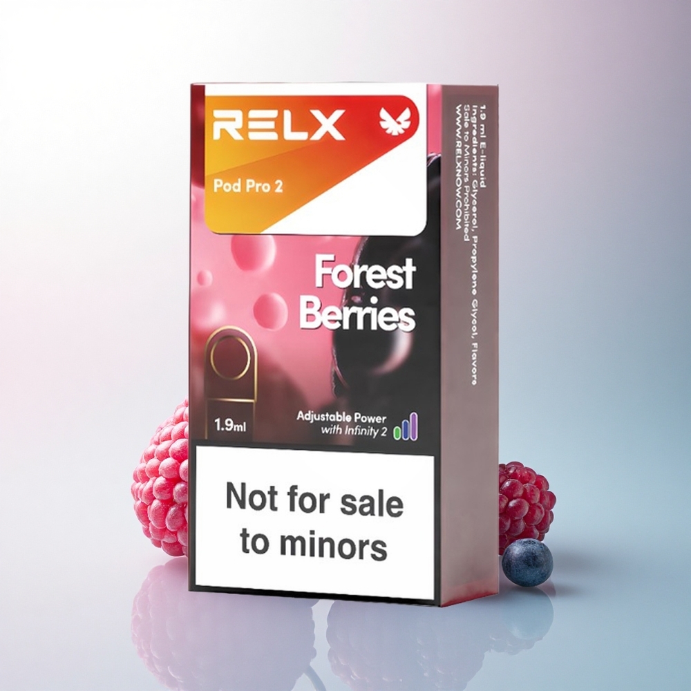 Relx Pod Pro 2 Vape Device Waldfrüchte 0mg/ml 1,9ml 6,5W