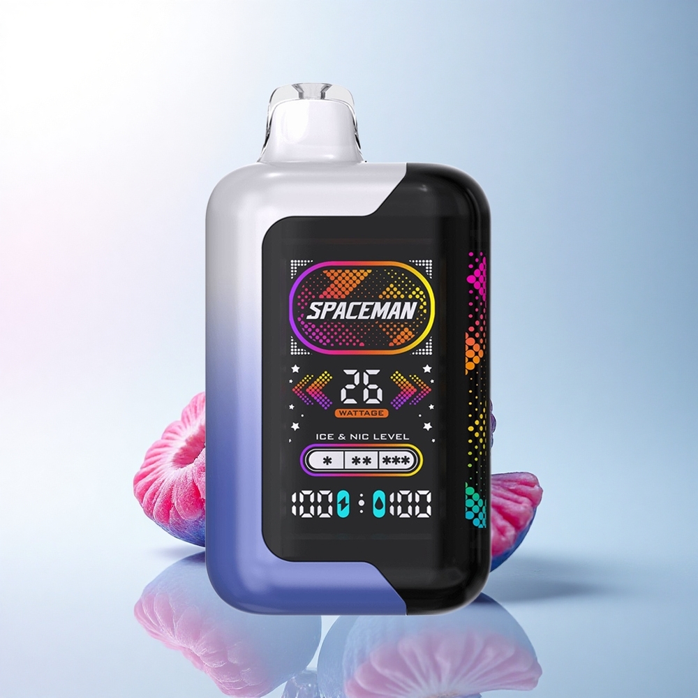 SMOK SPACEMAN SP40000 Puffs Blauer Himbeer-Eis 1000mAh 50mg Nikotin