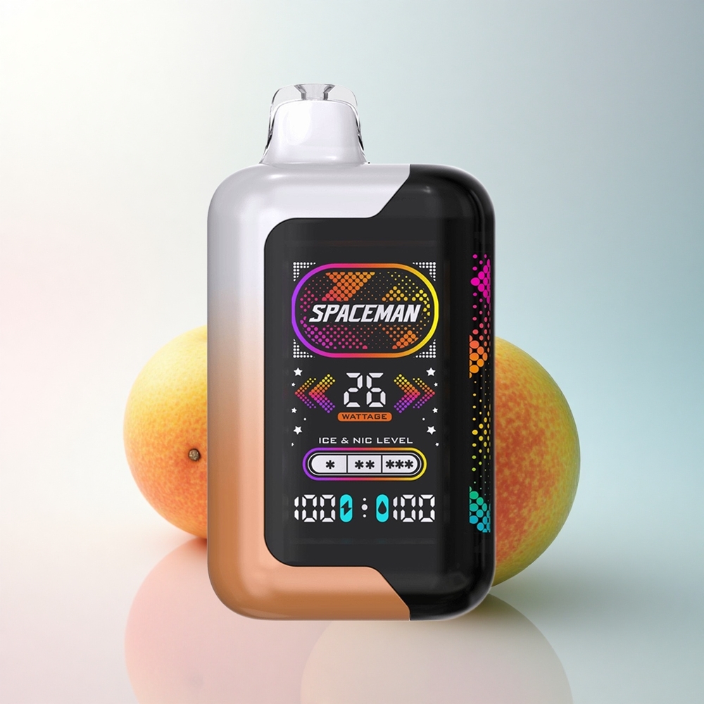 SMOK SPACEMAN SP40000 Puffs Saurer Mango Honigtau 20ml 50mg Nikotin 1000mAh