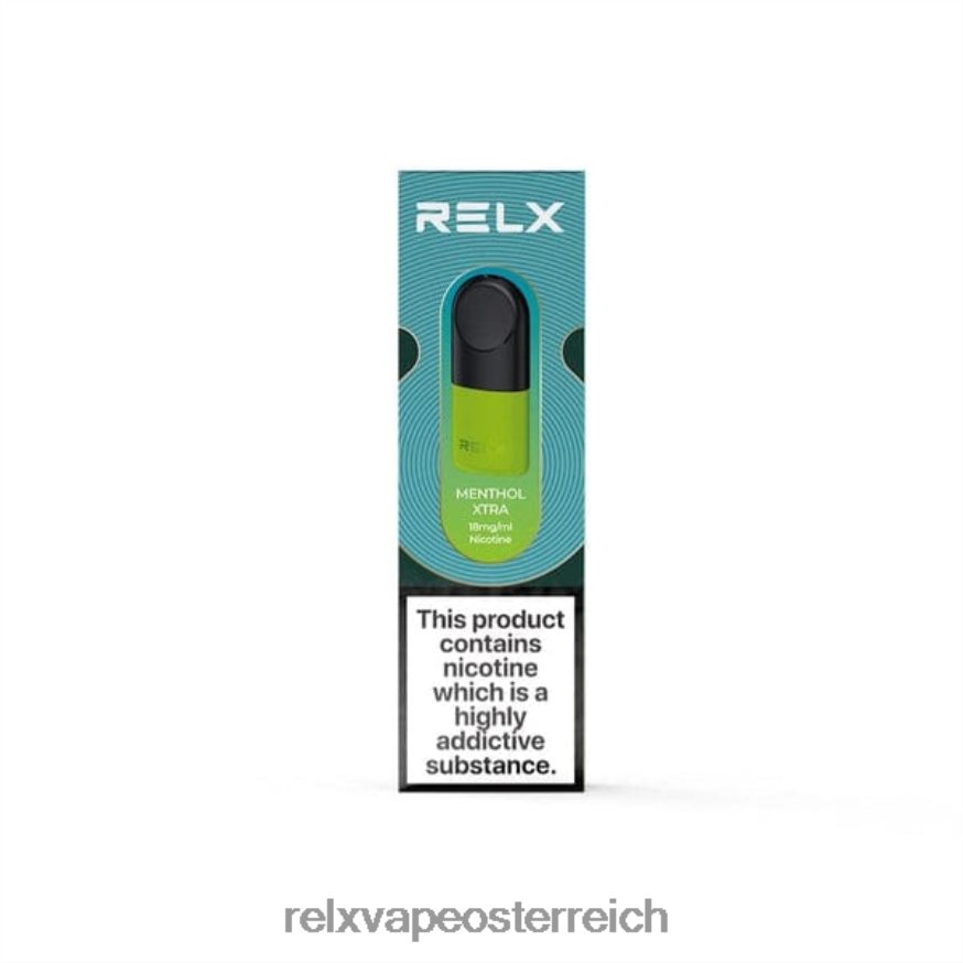 RELX Schote Menthol xtra 404J4Z32 - RELX Vape Österreich