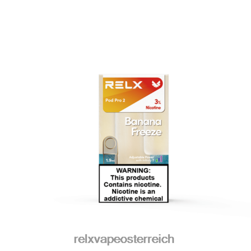 RELX Pod Pro 2 - 3 Pods Bananen einfrieren 404J4Z89 - RELX Austria