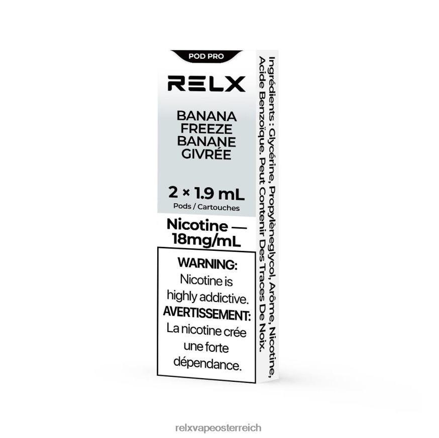 RELX Pod Pro – 2 Pods Bananen einfrieren 404J4Z18 - RELX Austria