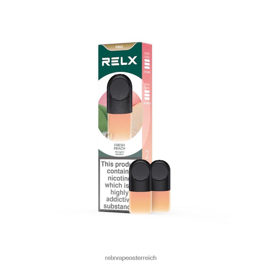 RELX Pod Pro – 2 Pods frischer Pfirsich 404J4Z10 - RELX Österreich