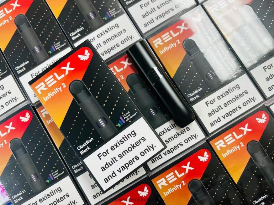 RELX Infinity 2 Vape-Gerät Obsidianschwarz 404J4Z66 - RELX Vape Preis
