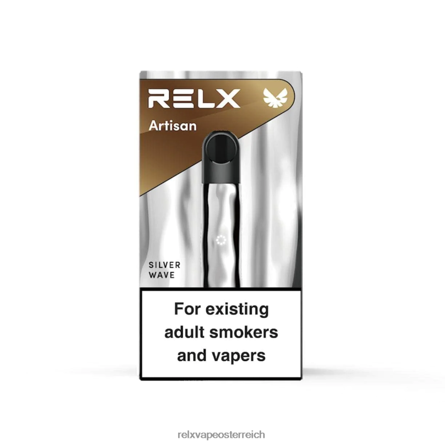 RELX Metal Artisan Gerät silberne Welle 404J4Z65 - RELX Vape Anleitung